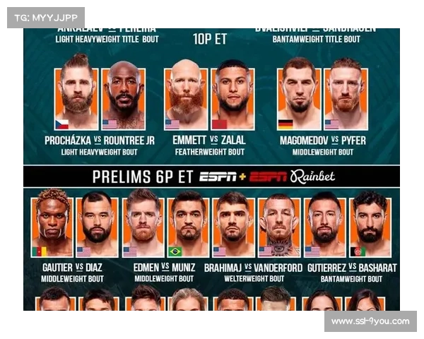 UFC与派拉蒙合作首赛UFC324,阵容揭晓 UFC与派拉蒙合作首赛UFC324,阵容揭晓